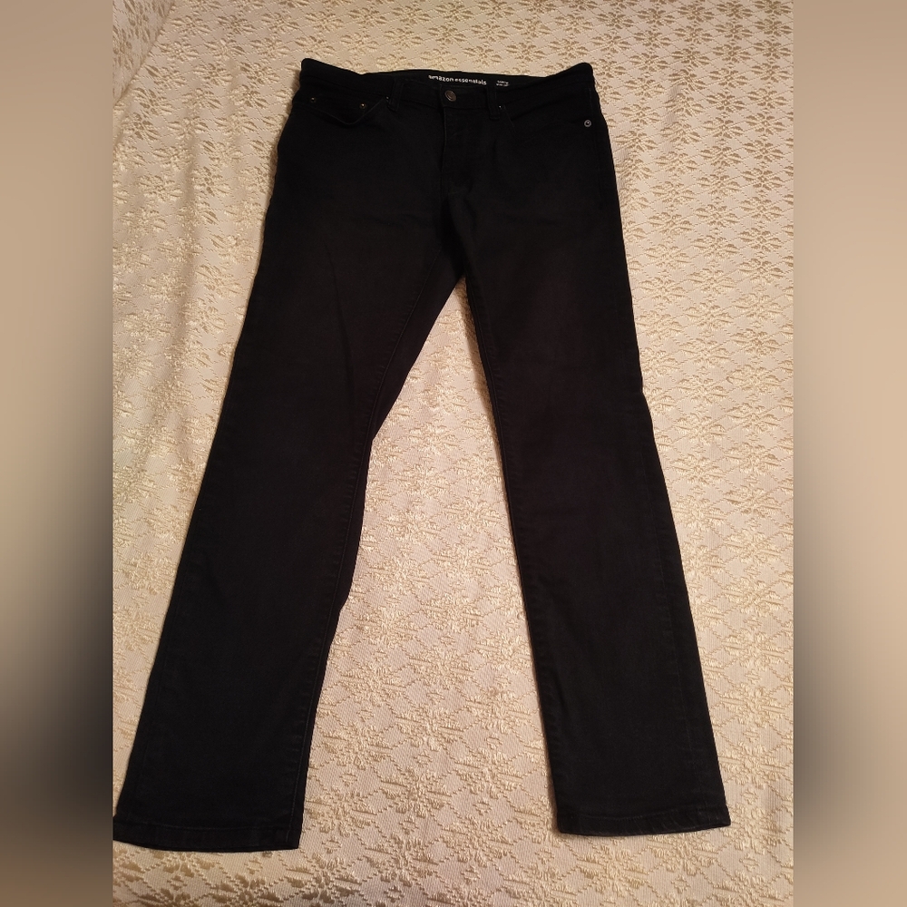 Amazon Essentials skinny black jeans